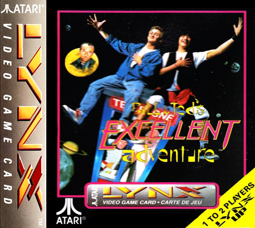 Bill & Ted's Excellent Adventure (USA, Europe) Lynx Game Cover